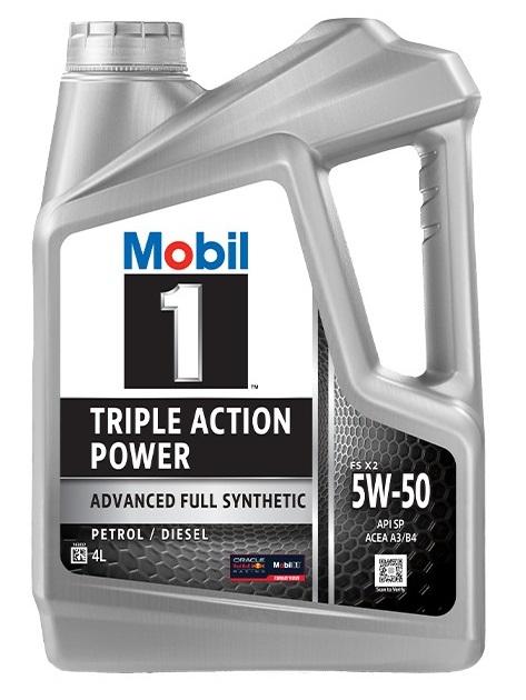 Ulei de Motor Sintetic MOBIL 1 FS X2 5W50, 4 Litri